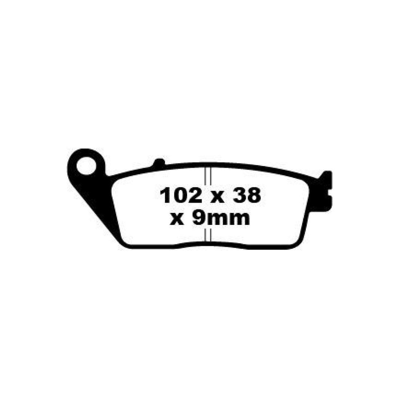 Brakes – FA142 Organic – EBC (Front)