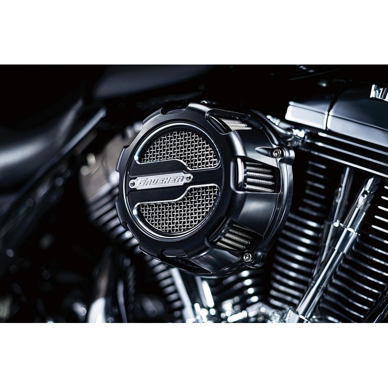 Kuryakyn 9885  CRUSHER MAVERICK AIR CLEANER fits Harley Davidson 16-17 Softail;