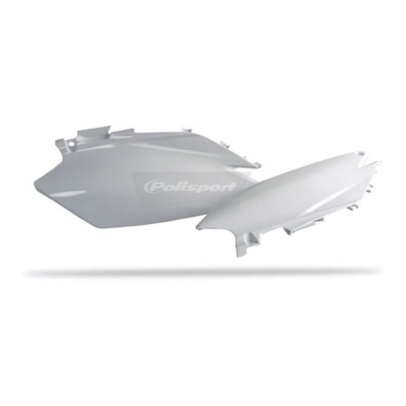 Polisport Side Panels Honda CRF250R (’11-’13) / CRF450R (’11-’12) – White