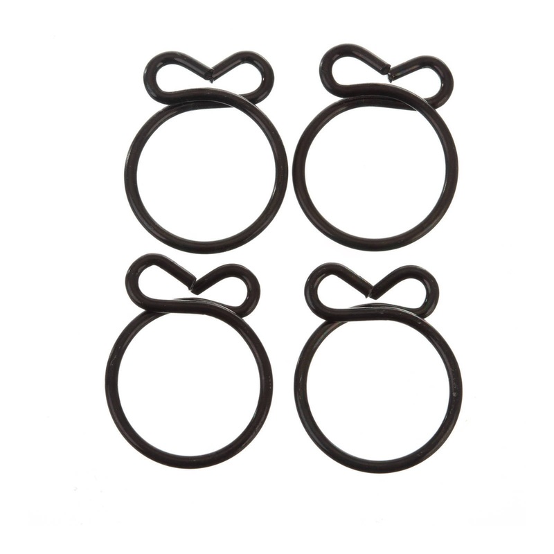 All Balls Racing Fuel Hose Clamp Kit – 16.6mm Wire (4 Pack)