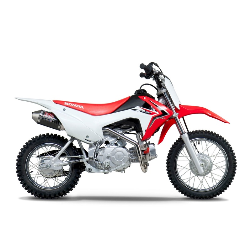 CRF110F 13-18 RS-2 Stainless Full Exhaust, w/ Carbon Fiber Muffler