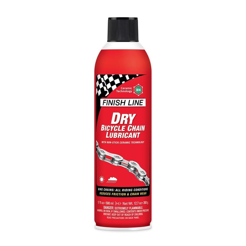 Finish Line Dry Chain Lube – 17oz Aerosol Spray Can