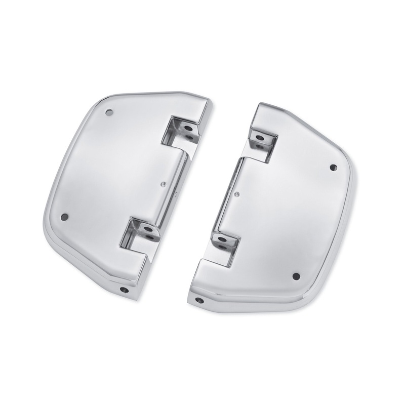 Harley Davidson 50752-04 Chrome Passenger Footboard Pans KIT FOOTREST,PSNGR,CHRM/S’TAIL