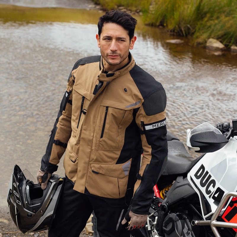 Merlin Akashi Pro D3O Laminated Textile Jacket Desert