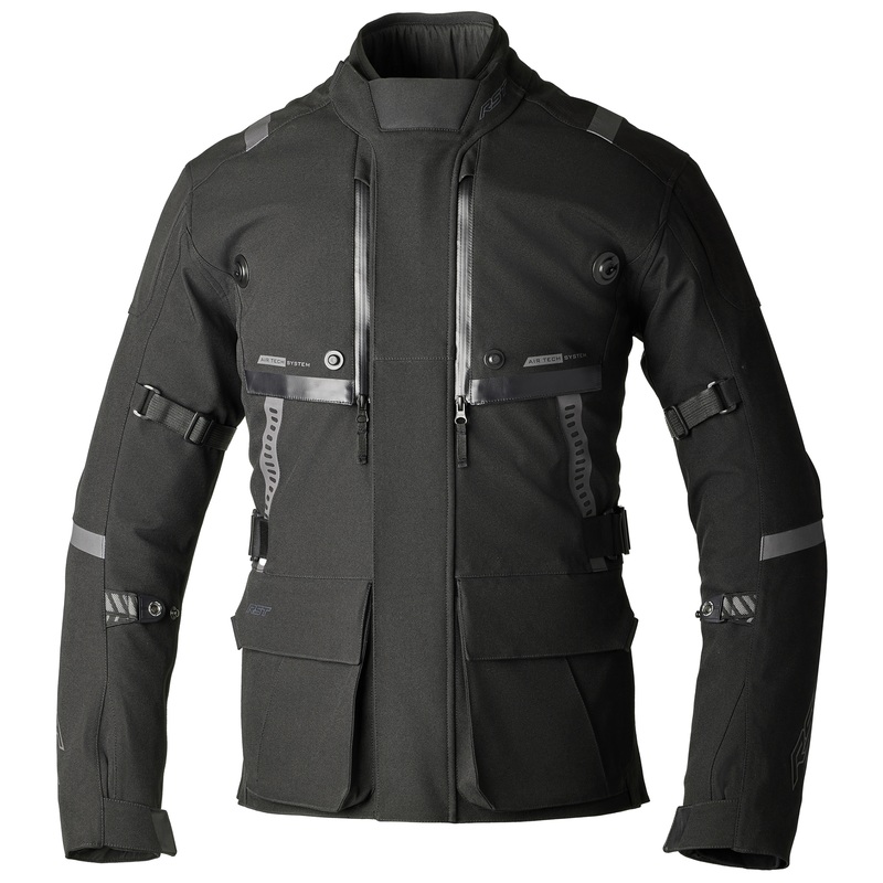 RST Pro Series Vulcan CE 3/4 Textile Jacket Black / Black