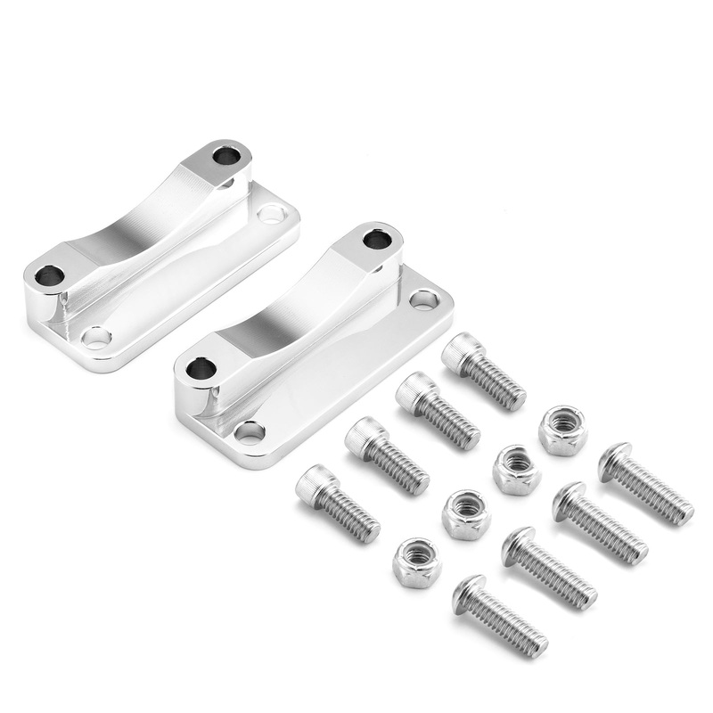 21″ Fender Riser Relocator Brackets Kit For Harley Road King Electra Glide 03-13