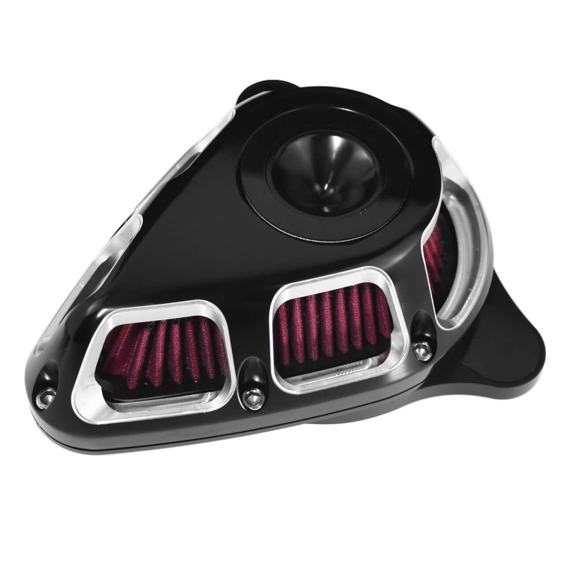CNC Air Cleaner Air Filter Intake System for Harley Dyna Fat Bob Softail Touring