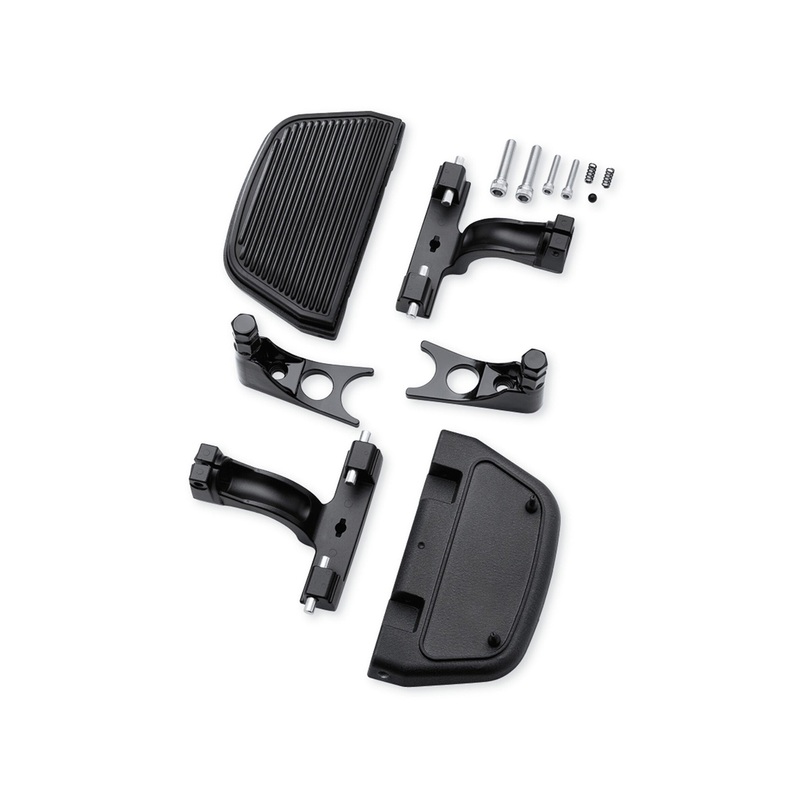 Harley Davidson 50602-00A Softail Passenger Footboard and Mount Kit KIT-FOOTBOARD,PSNGR,FLSTC,FXST