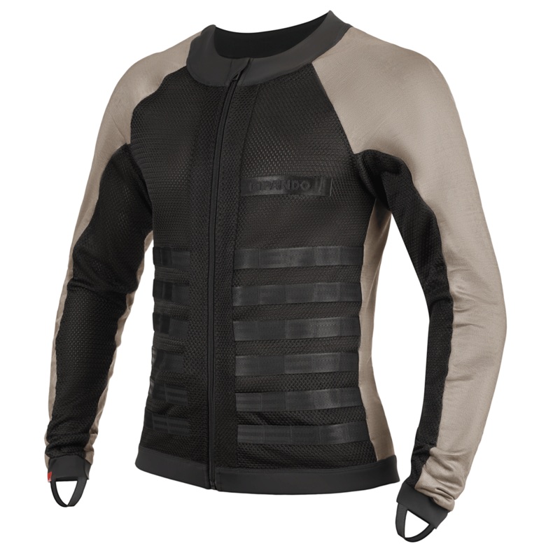 Pando Moto Commando UH Textile Jacket Grey