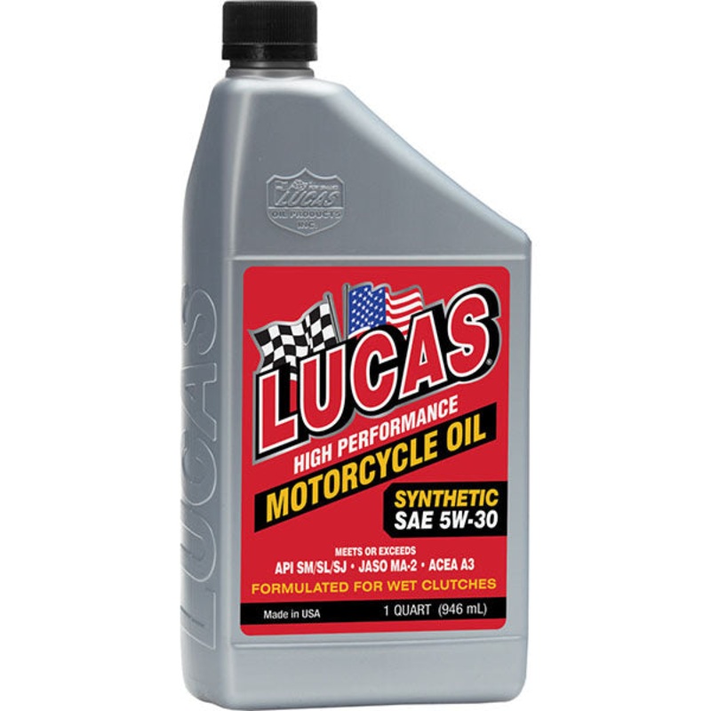 Lucas Oil – High Performance Synthetic 5W-30 4-Stroke Engine Oil