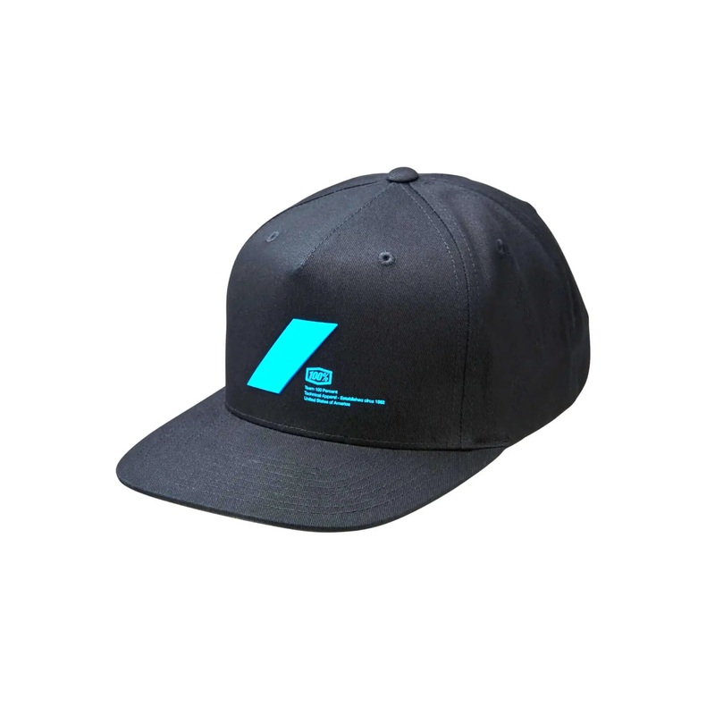 100% Forward Snapback LYP Fit Cap Black