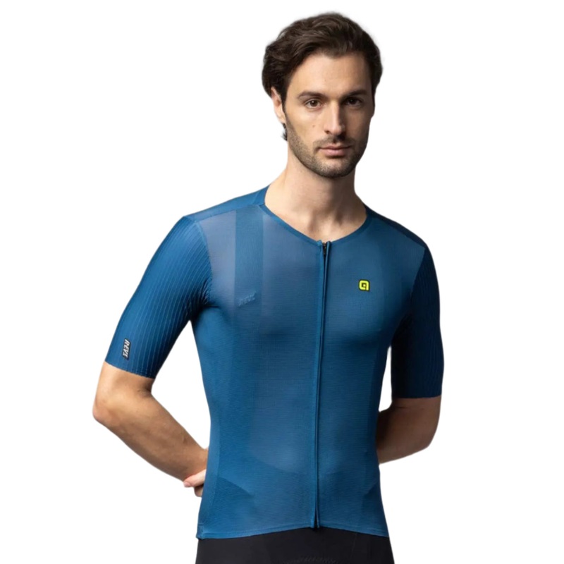 Ale Clothing Race 2.0 R-EV1 Short Sleeves Cycle Jersey Blue