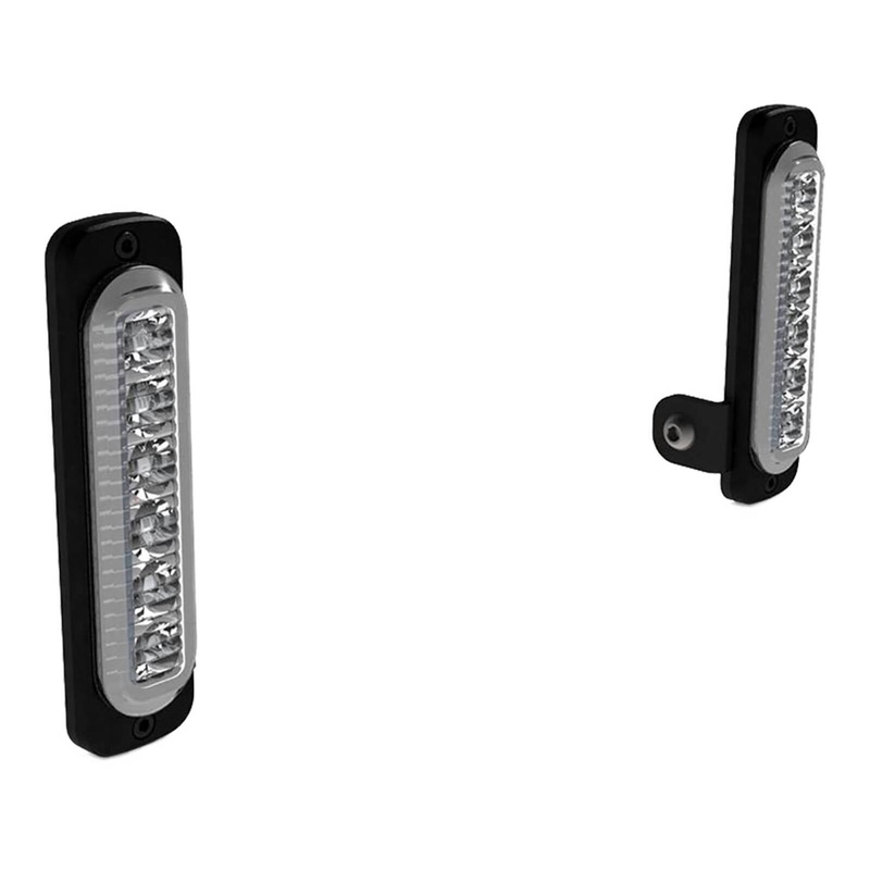 Denali DRL Amber Day Running Lights with Fender Mount Kit – Pair