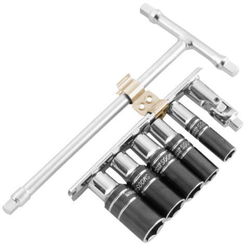 BikeMaster – 1/4 inch T-Handle Wrench With Sockets & Swivel