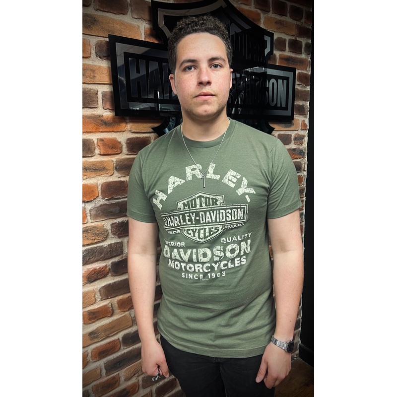 Genuine Leeds Harley-Davidson Dealer T-shirt ‘Raging’ 40291587