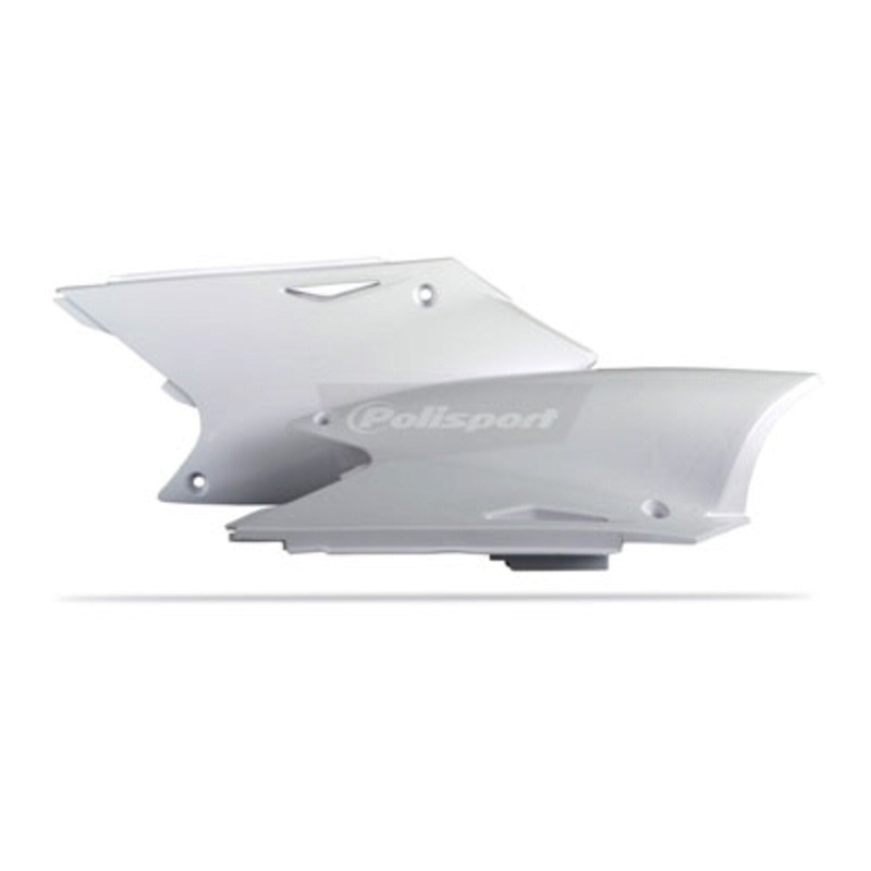 Polisport Side Panels Suzuki RM-Z250 (’04-’06) / Kawasaki KX250F (’04-’05) – Whi