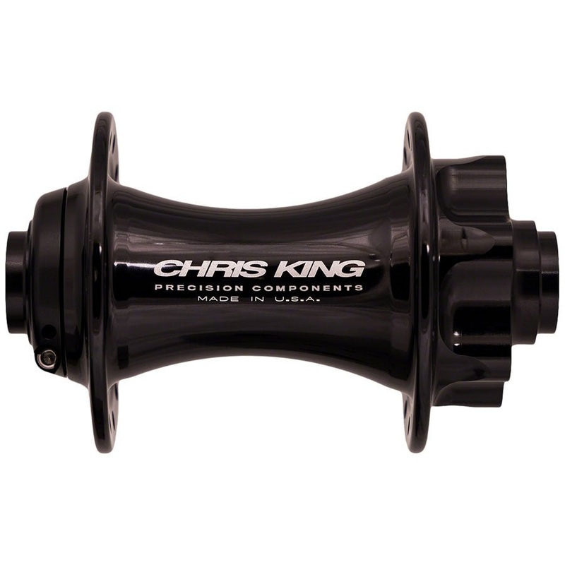 Chris King Boost Front Hub – 15×110 – 6-Bolt – Black – 32H