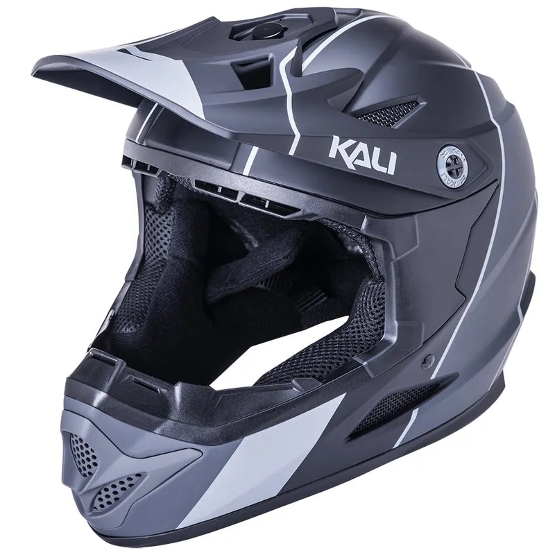 Kali Zoka Stripe Cycle Helmet Matt Black / Grey