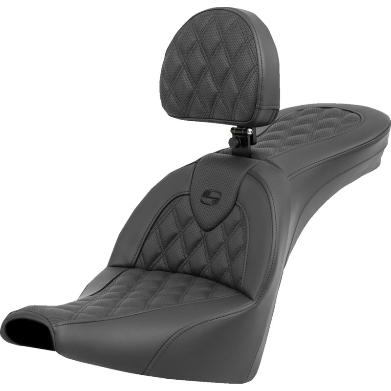 Roadsofa LS With Driver’s Backrest Seat – 18+ Softail (Street Bob FXBB/S, Standard FXST)