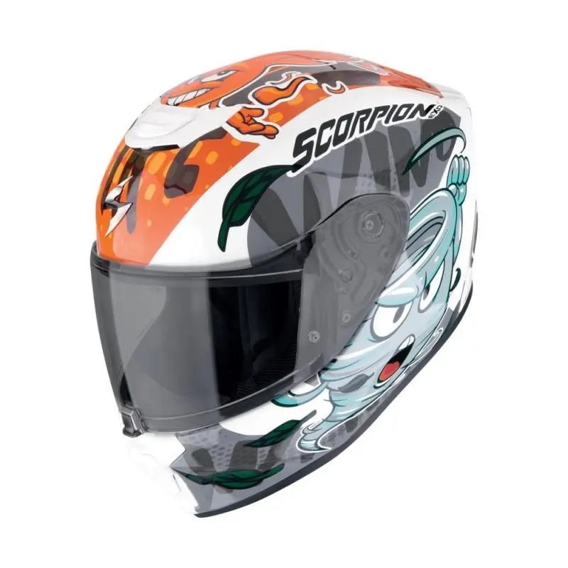 Scorpion EXO-JNR Air Kids The 4 Elements Orange / White / Blue