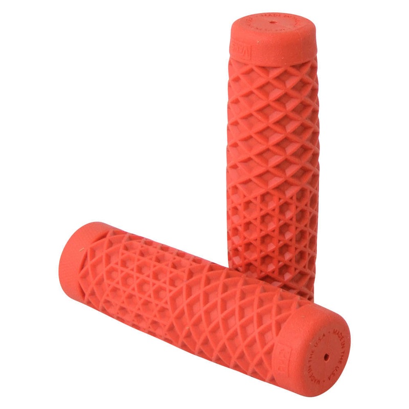 Vans X Cult ODI Motorcycle Grips – Red 1″