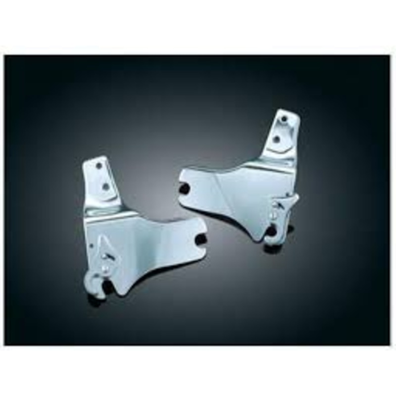 1636 KURYAKYN QUICK RELEASE SIDE PLATES Fits  models Harley Davidson 84-08 FLT/TOURING(NU)