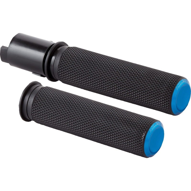 Knurled Grips, Blue – 24+ Touring