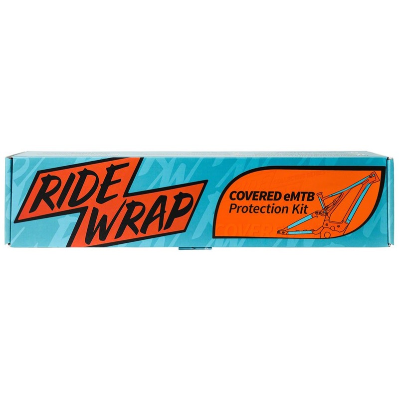 RideWrap Covered Dual Suspension eMTB Frame Protection Kit – Gloss