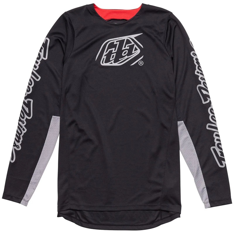 Troy Lee Designs GP Pro Icon Motocross Jersey Black / Grey