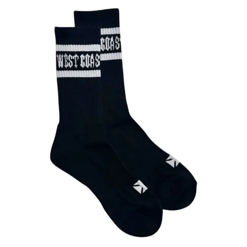 West Coast Choppers OG Crew Socks Black