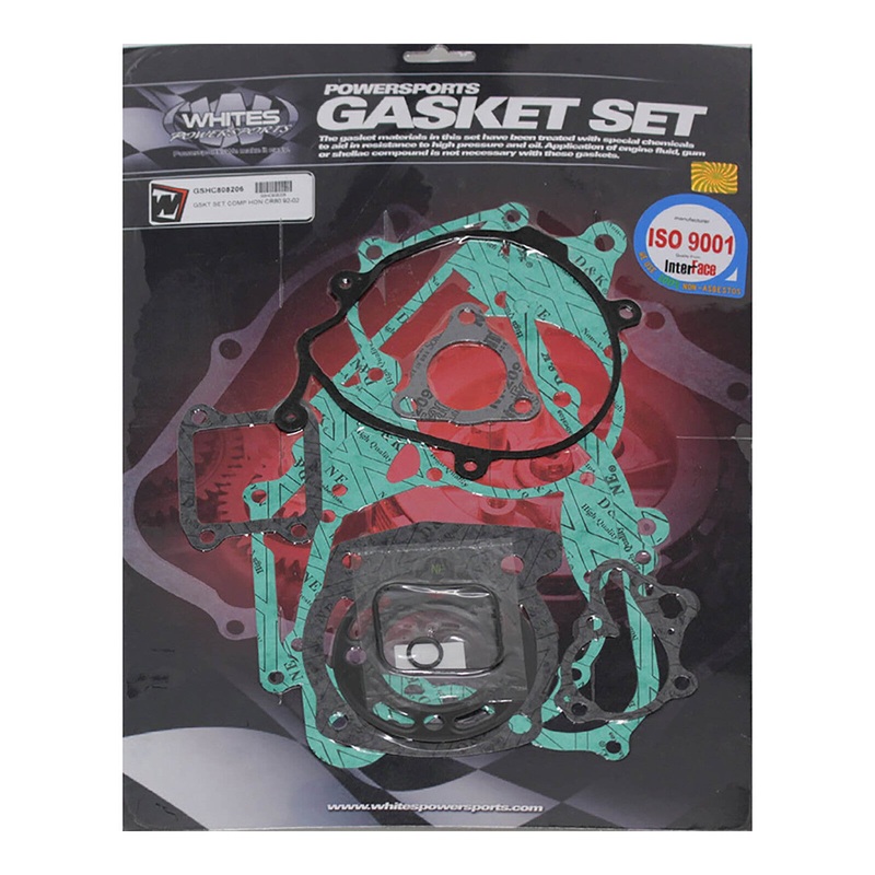 Whites Complete Gasket Set Honda CR80 ’92-’02