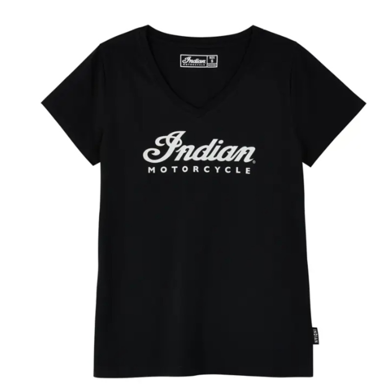 Women’s Essential Script Logo T-Shirt, Black