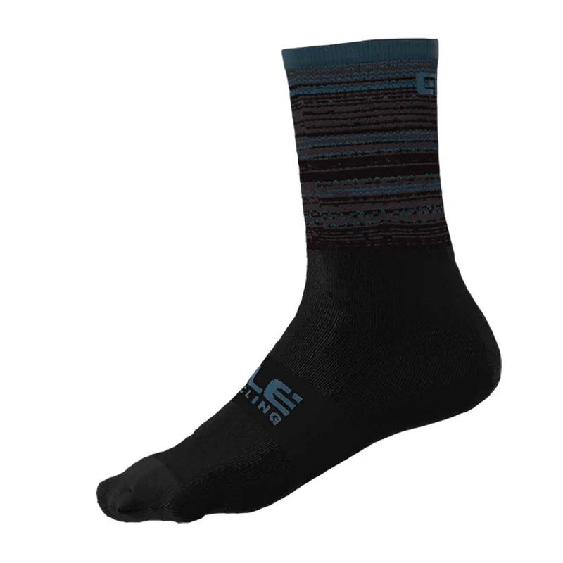 Ale Clothing Scanner Q-Skin 16 CM Cycle Socks Black / Blue
