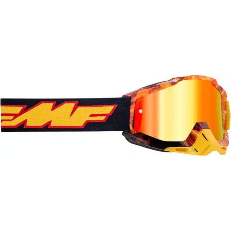 FMF Vision Youth PowerBomb Spark Goggles Mirror Red