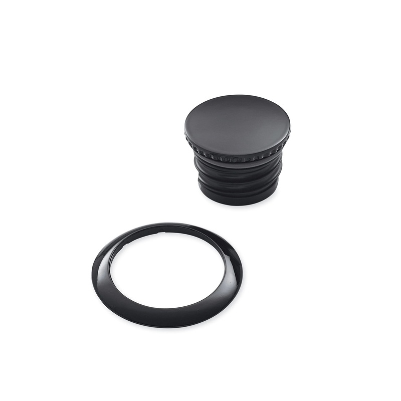 Harley Davidson 61100210 Flush-Mount Fuel Cap Kit KIT,FUEL FILL,FLUSH MOUNT,BLACK
