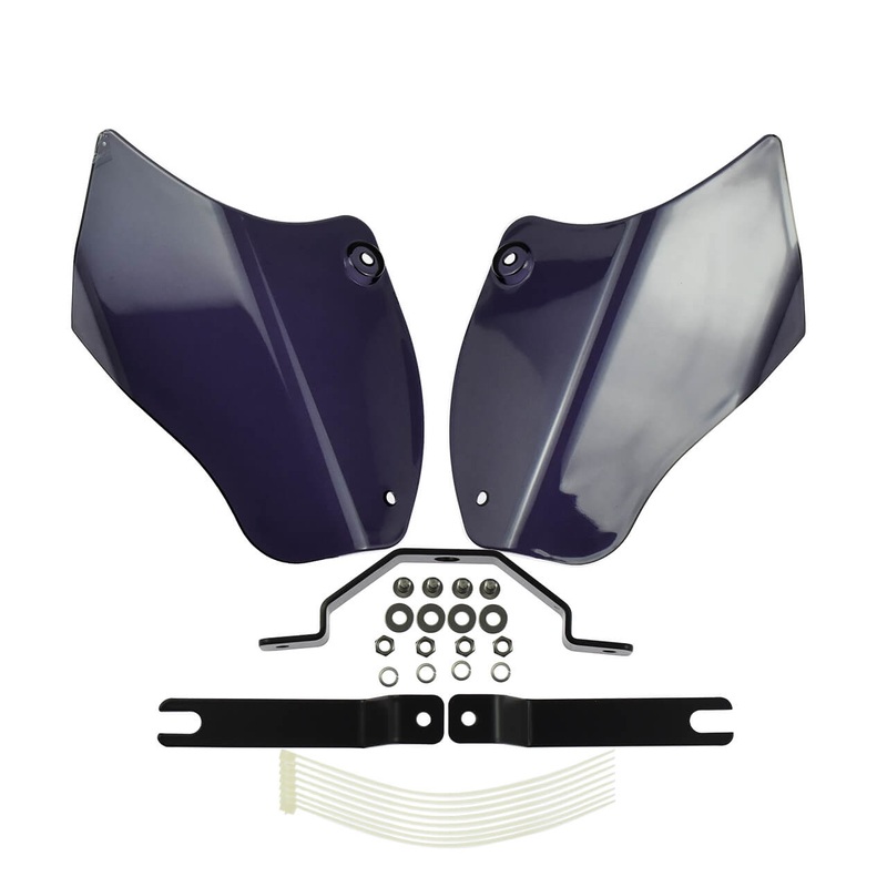 Heat Deflector Saddle Shields for Harley Softail 2000-2017 | Mactions
