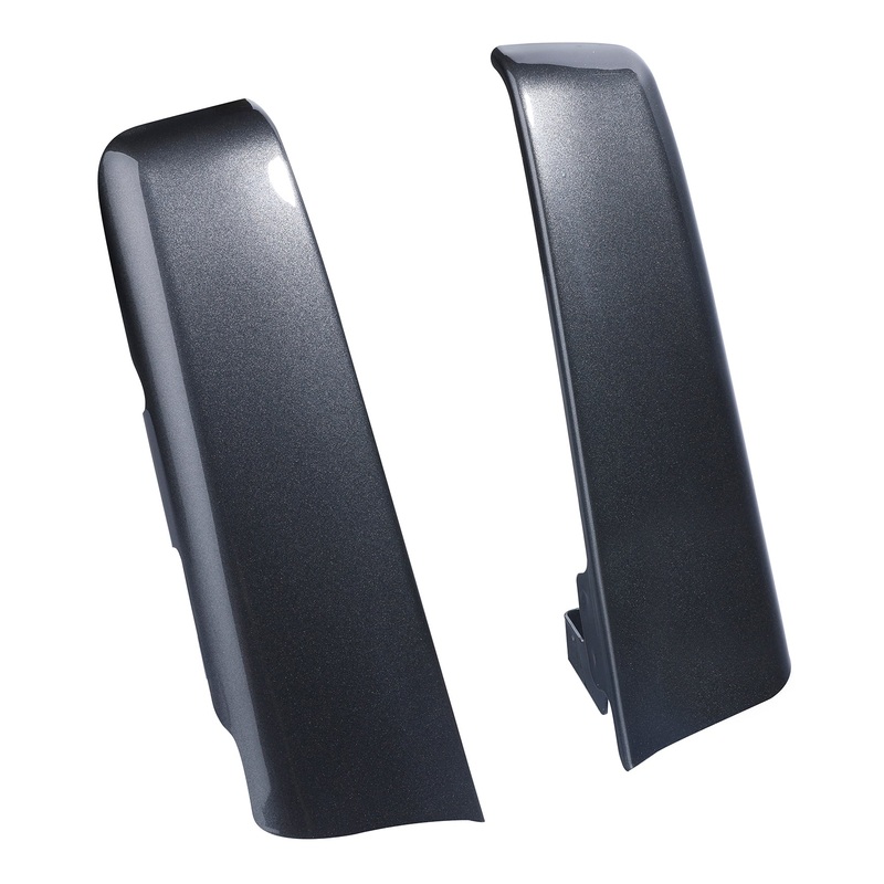 HR3 Gold / Black Geometric Shape Fade Saddlebag Filler Strips For Harley Touring Models 14-24