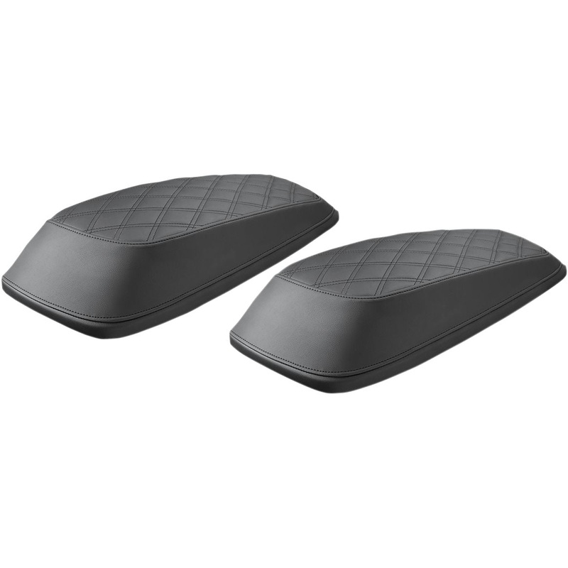 Saddlemen Lattice Stitch Lid Cover Black