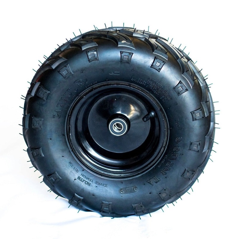 Front Driver Side Tire Assembly – 2 Seat Go Kart (Gas & EV)