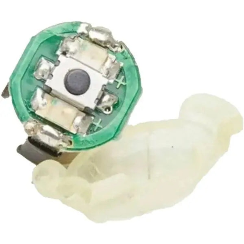 Lazer ATS LED Light For Bullet 2.0, Armor Pin, Armor, Anverz, Next Plus, Street Plus, DLX Cycle Helmets Black