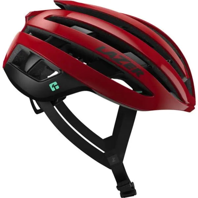Lazer Z1 KinetiCore Cycle Helmet Metallic Red