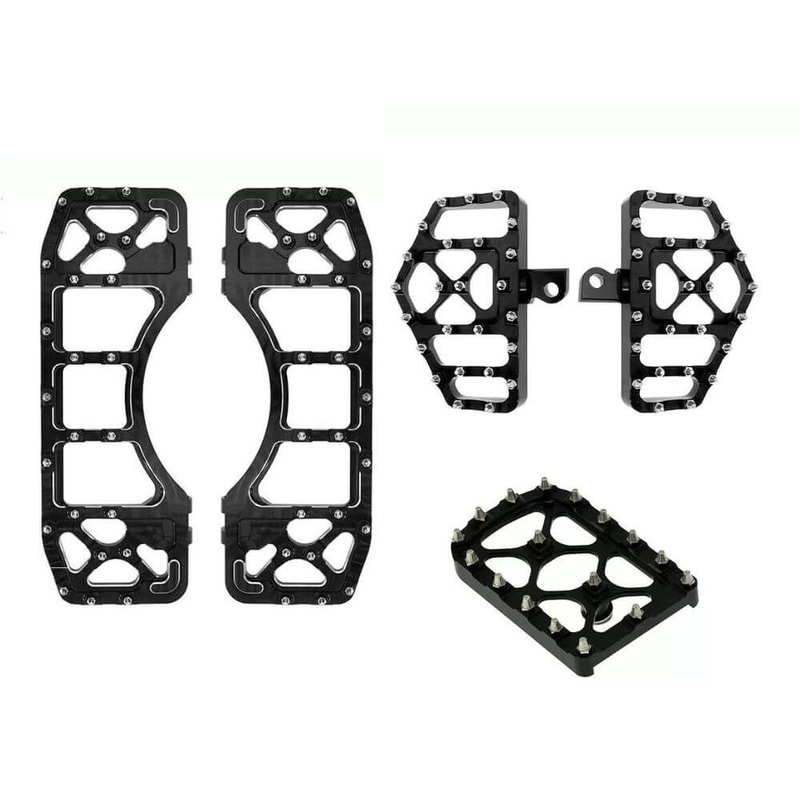 MX 360 Roating CNC Floorboards Brake Pedal Set for Harley | Mactions