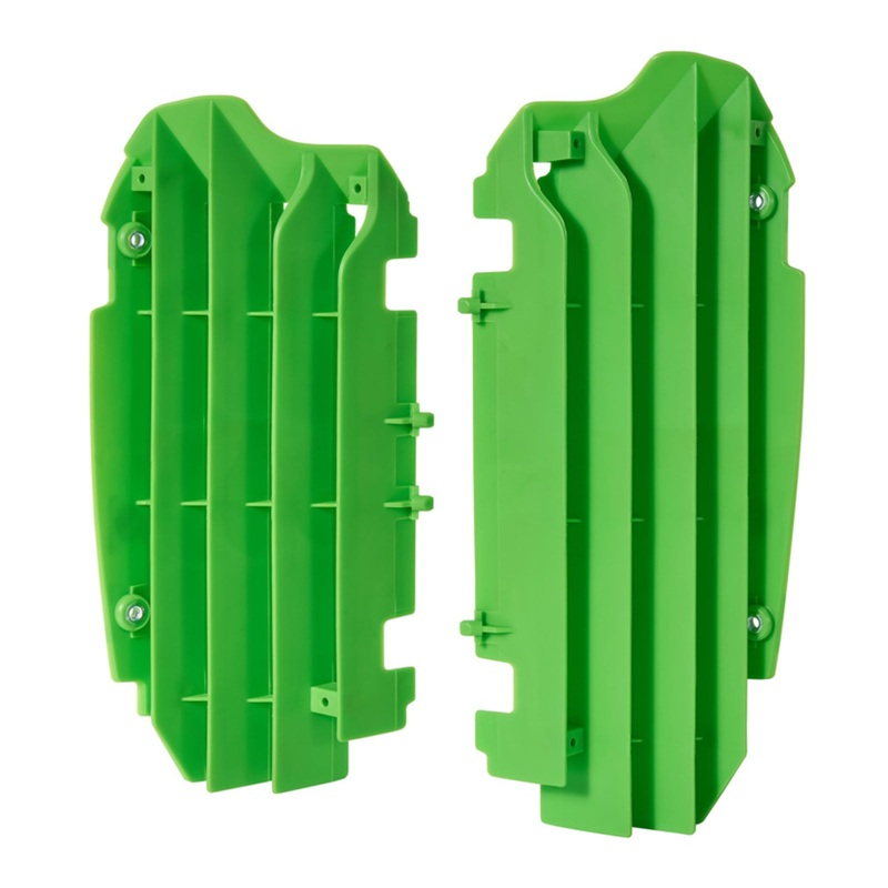 Polisport Radiator Louvers Kawasaki KX250F (’13-’16) – Green