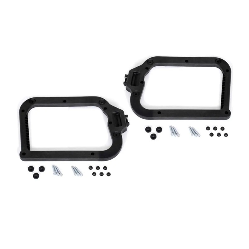SW-Motech Evo Side Luggage Carriers Adapter Kit Black For Hepco / Becker Plastic Cases | Vendor No KFT.00.152.210