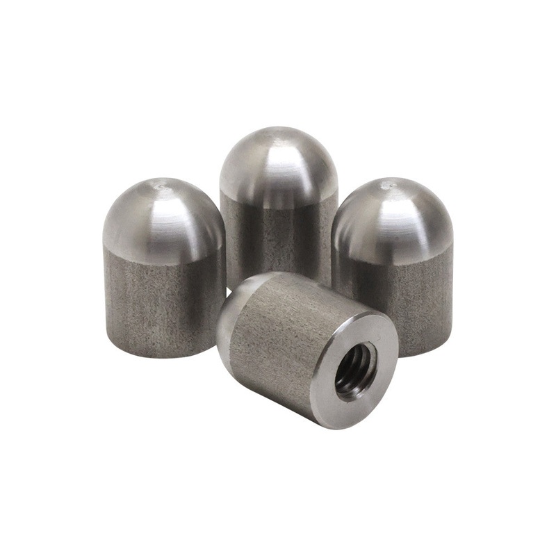 Threaded Steel Radius Bungs 3/8-16 Thread 1″ Long – 4 Pack