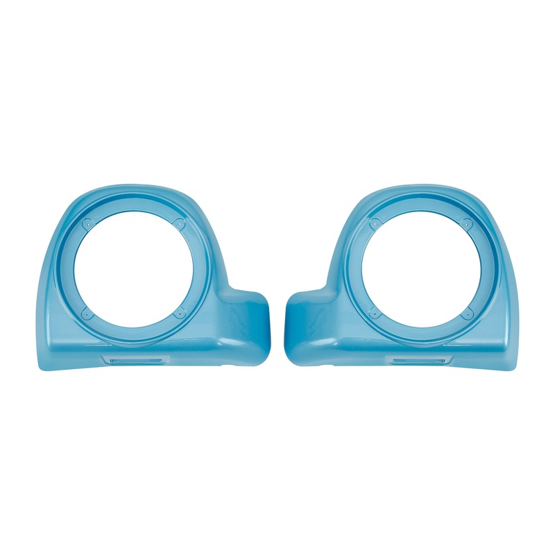 HR3 Sky Blue / Sand Gold Lower Fairing Speaker Pods For Harley Touring Models 2014-2024