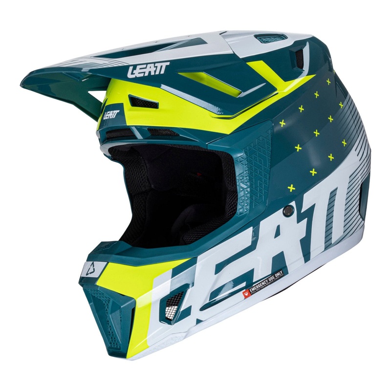 Leatt 2024 7.5 Helmet & Goggle Kit – Acid Fuel