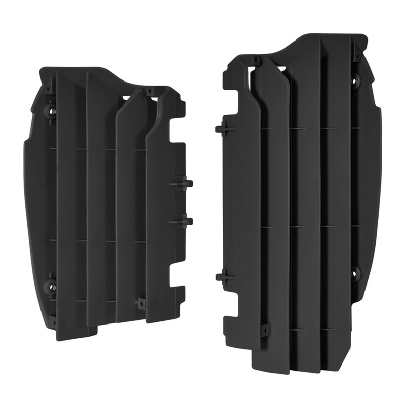 Polisport Radiator Louvers Kawasaki KX450F (’10-’15) – Black