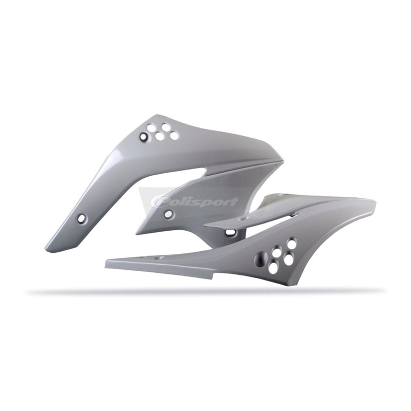 Polisport Radiator Scoops Kawasaki KX450F ’06-’08 White