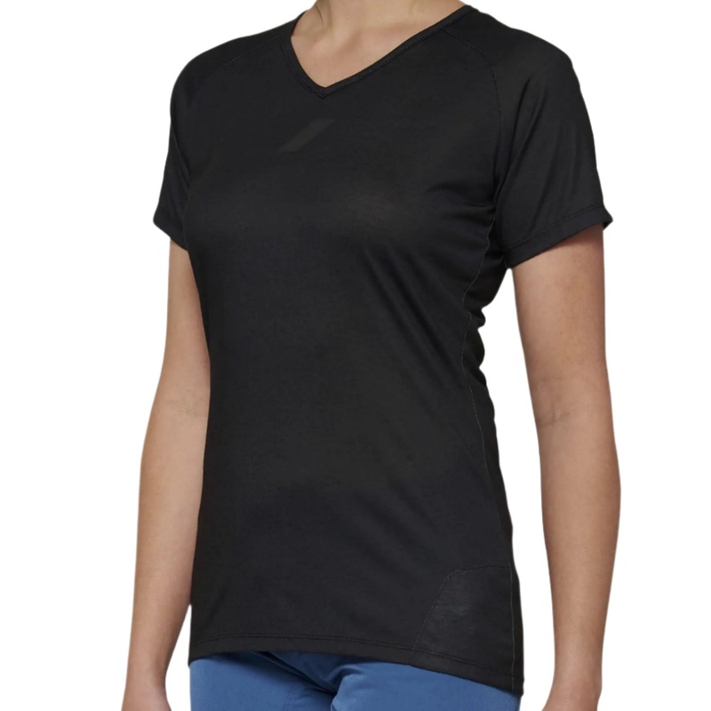 100% Airmatic Short Sleeves Ladies Cycle Jersey Black